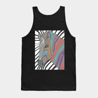 ZEBRA Painting Tank Top